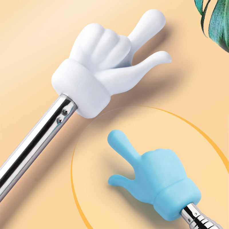 Telescopic Teaching Pointer for Teachers, Retractable Presentation Stick for Classroom, Online Teaching, Elementary School and Kindergarten