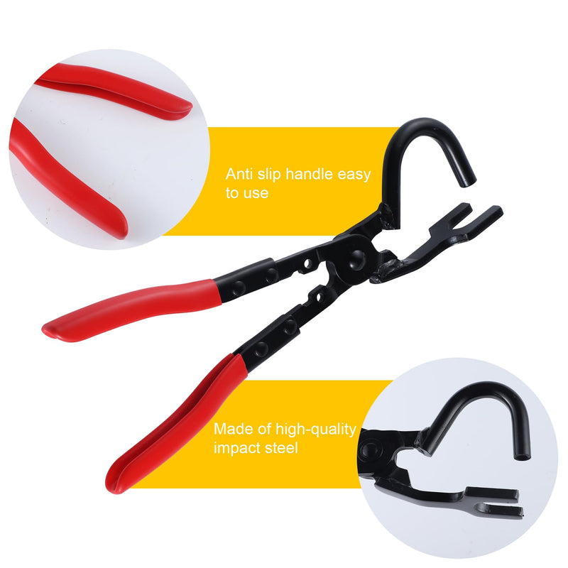 BJSIA Automotive Exhaust Hanger Removal Tool Accessories, Car Hose Removal Pliers Mechanic Tools, Lisle Brackets Rubber Hangers Tools