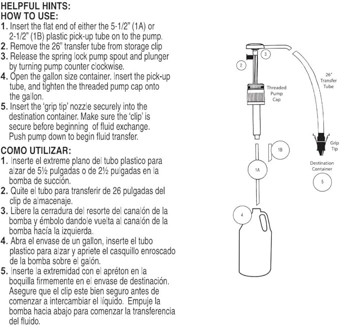 CUSTOM ACCESSORIES Pennzoil 36671 Pennzoil Fluid Transfer Pump - Gallon