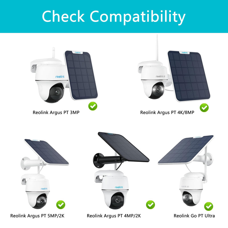 HOLACA Gutter Mount Bracket Compatible with Reolink Argus PT 3MP, Reolink Argus PT 4MP/2K, Reolink Argus PT 5MP/2K, Reolink Argus PT 4K/8MP, Reolink Go PT Ultra Security Camera and Reolink Solar Panel