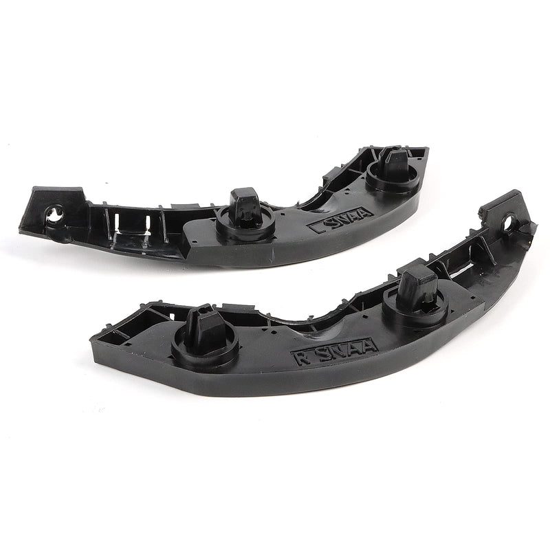 Pair Plastic Front Bumper Bracket Left & Right Driver&Passenger Side for 2006 2007 2008 2009 2010 2011 Honda Civic Sedan, 71193-SNA-A02 71198-SNA-A02, Replaces HO1043114 HO1042114 2006-2011 Civic Bumper Bracket