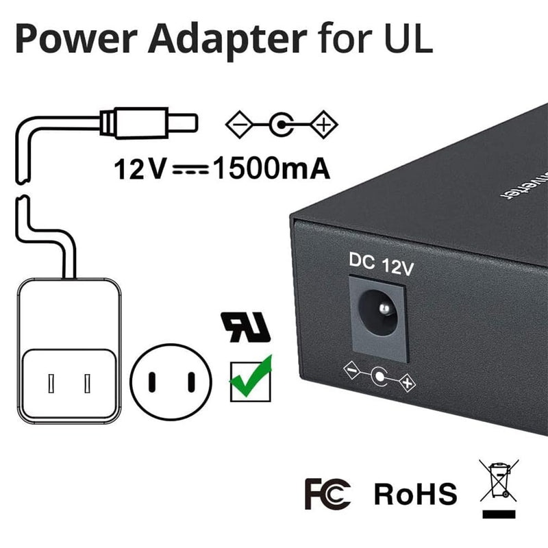 5-Port 2.5G Multi-Gigabit Ethernet Network Switch, 5 x 2.5GBASE-T Compatible with 10/100/1000/2500Mbps, Plug & Play | Ethernet Splitter 5 Port