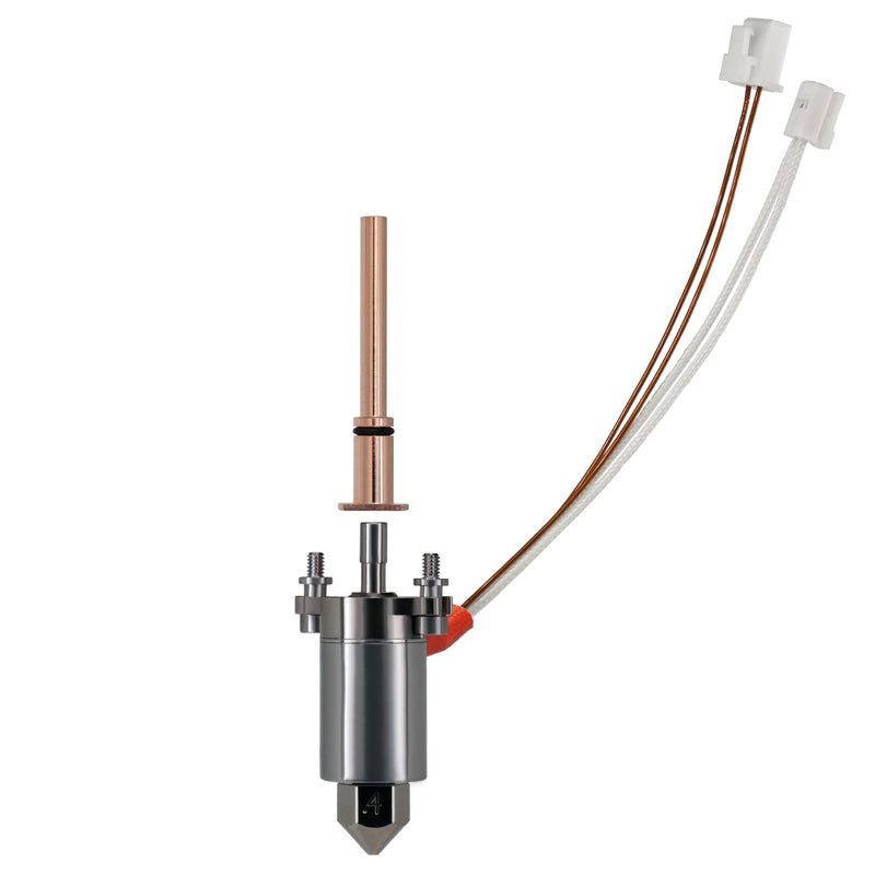 Microswiss FlowTech Hotend for Creality Ender 3 V3 - Leakproof Nozzle - Cold Nozzle Change - High Flow - All Metal Design - Made in USA