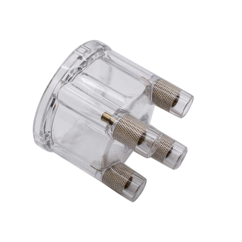 1 pc SHLPDFM Distributor Cap 009 Clear Distributor Cap Air-cooled Compatible with Vw Empi Bug Buggy Bus GHIA Sand Rail Baja Type