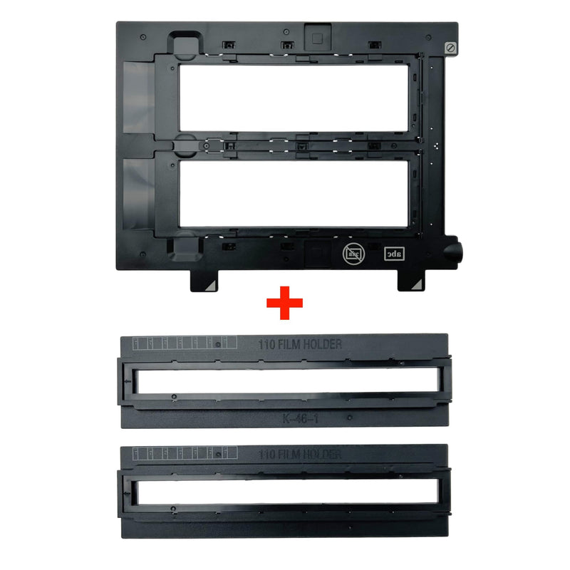 120 110 Film Holder Negative Scanning for Epson V700 V750 V800 V850 | Photo Positive Scanning, Brownie Asp Film Holder, Fits Epson Perfection V700 V750 V800 V850 Pro Scanner 1pcs 120 Film Holder + 2pcs 110 Film Holder