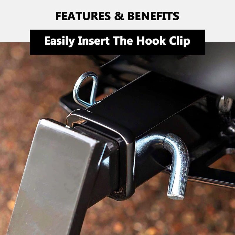 Cenipar Trailer Hitch Pin & Clip with Grooved Head, 5/8-Inch Diameter, Fits 2 or 2-1/2-Inch Receiver 1