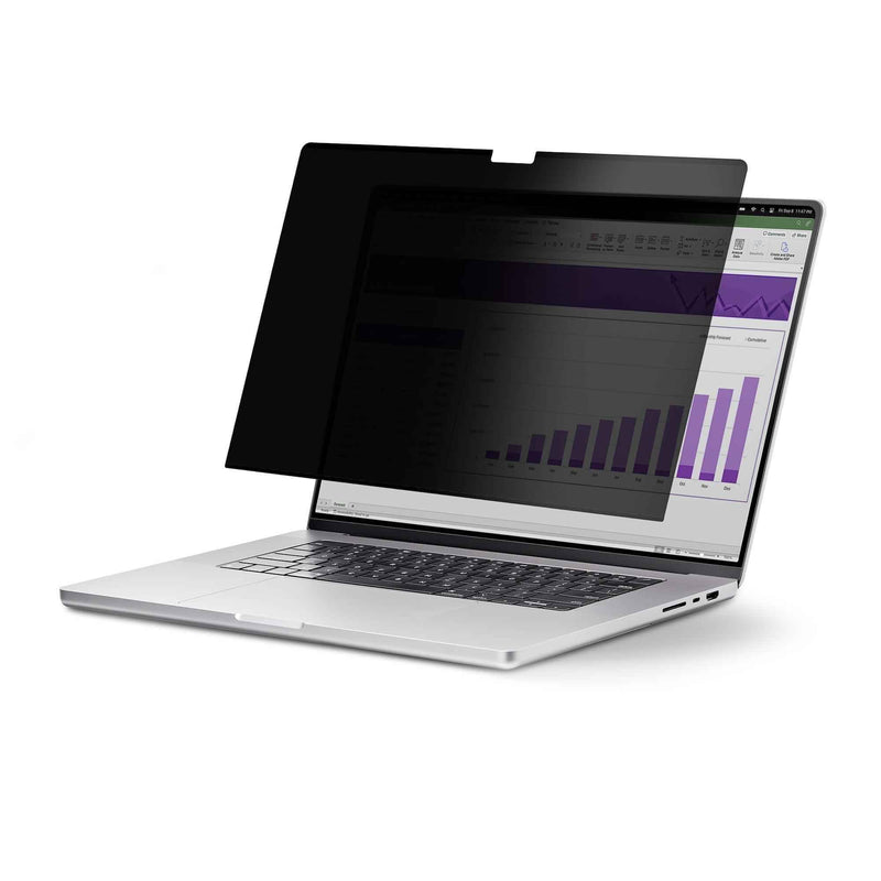 StarTech.com 15-inch MacBook Air 2023 Laptop Privacy Screen, Removable and Reversible Anti-Glare Blue Light Filter, Magnetic MacBook Air 15" M2/M3