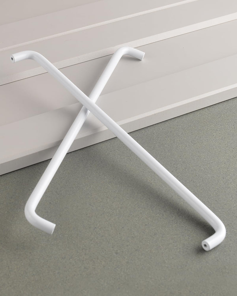 5 Pack White Kitchen Cabinet Handles 12.6 Inch Hole Center Long Handle Wardrobe Pulls Drawer Bathroom Cabinet Handles Bedroom Closet Door Pulls (5, Bright White, 12.6 Inch(320mm)) 12.6 Inch(320mm) 5