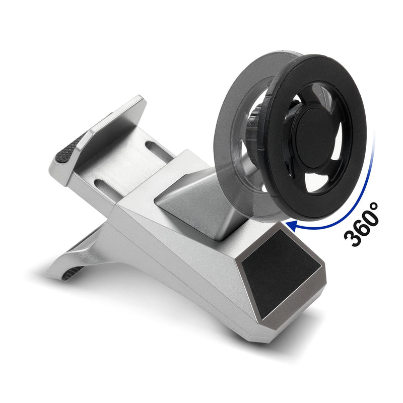 Magnetic Phone Mount for Tesla Cybertruck 2024, Adjustable Phone Holder for Cybertruck Accessories Compatible Phone with Magnetic Ring
