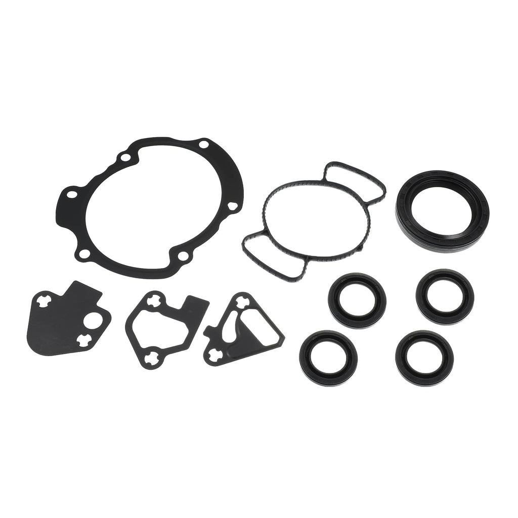 X AUTOHAUX Timing Cover Gasket and Seal Set 67828 448924 for Chevy Equinox 3.0L 2010-2012 for GMC Acadia 3.6L 2007-2016 Rubber Stainless Steel