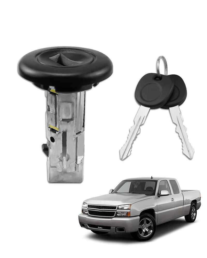 Ignition Lock Cylinder Switch with Keys Replace US-312L D1469G Fit for Chevy Silverado Avalanche Tahoe Suburban GMC Sierra Buick Hummer Bravada Pontiac 1999-2007