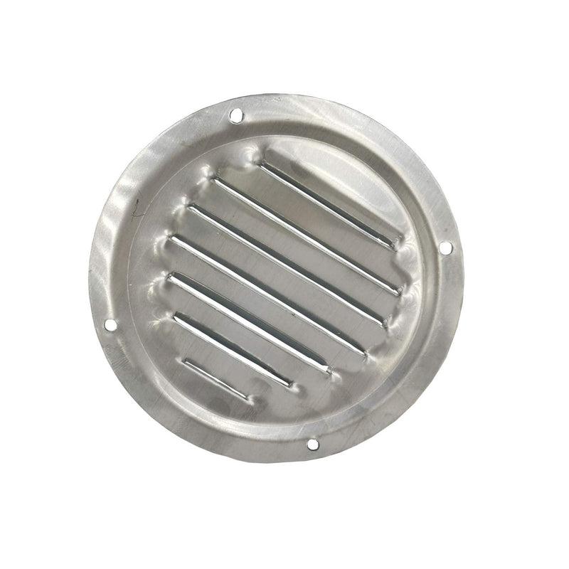 4" Round Louvered Air Vent, 316 Stainless Steel Marine Boat Vent Ventilation Ventilator Cover 2 Pack