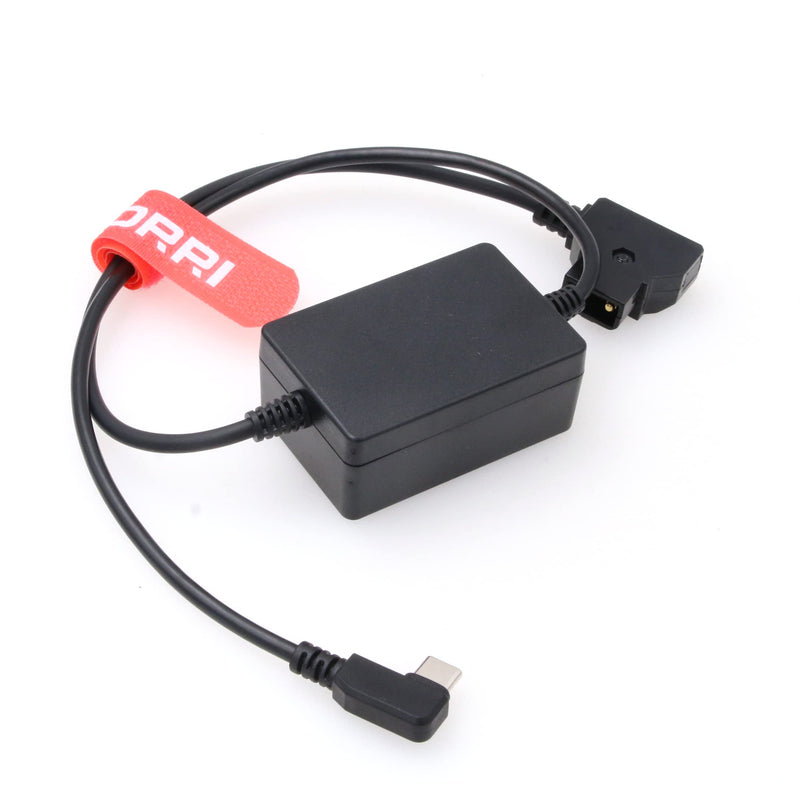 DRRI MacBook pro Mobile Phone Sony a7siii Lumix S5 USB C Port to V-Mount Battery PD Quick Charging Adapter Cable D-Tap to USB-C