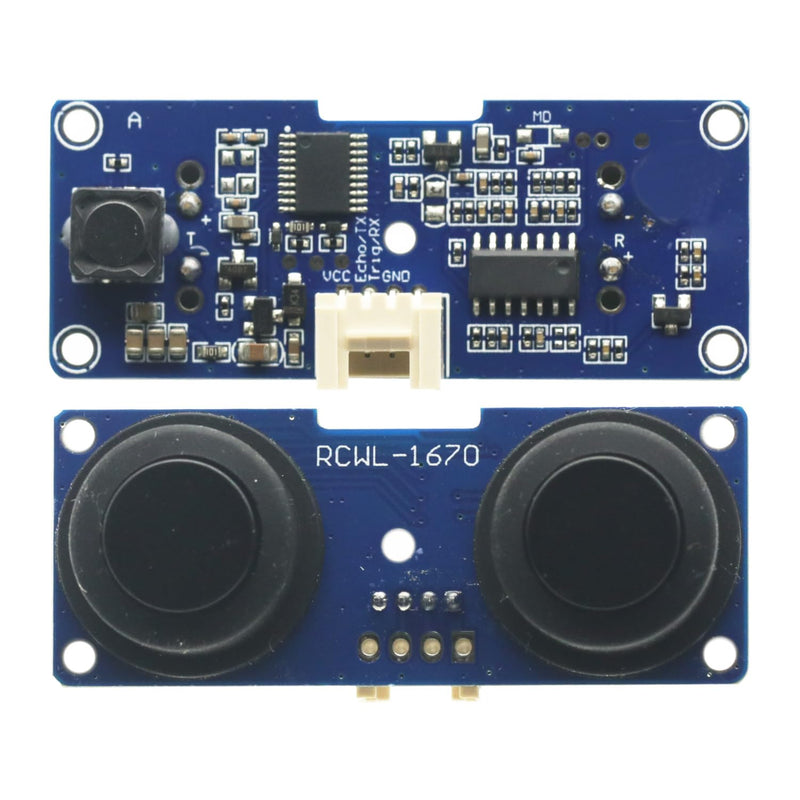 2PCS DC3-5V Ultrasonic Sensor Waterproof Transceiver Split Ultrasonic Ranging Module 2cm-400cm Distance for Arduino Ultrasonic Ranging Sensor