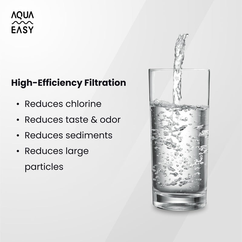 AquaEasy BB9 Activated Carbon Water Filter Candle (Pack of 2) Replacement Gravity Water Filter Candle Compatible With Gravity Filter System (Pack of 2)