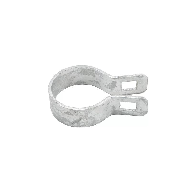 Galvanized Steel Chain Link Brace Band, Durable Steel Chain Link Fence Hardware, Rust-Resistant, Easy Install, Includes Required Bolt (20, 1-3/8") 1-3/8 Inch 20