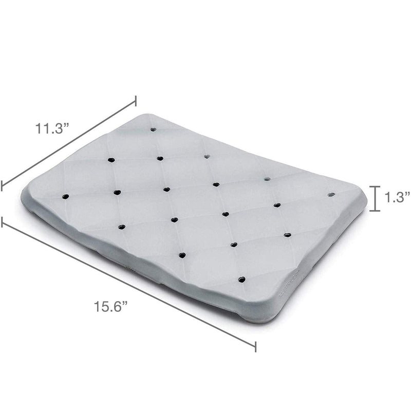 DMI Bath Seat Foam Cushion for Transfer Benches, Shower Chairs, Bath Chairs, Stadium Seats, Bathtub Cushion or Kneeling Mat, FSA HSA Eligible, Kneeling Pad, Waterproof Foam and Slip-Resistant Foam Cushion (pack of 1)