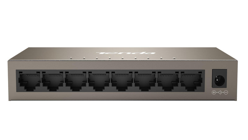 Tenda 8 Port Gigabit Switch, Unmanaged Network Switch, Ethernet Switch, Office Ethernet Splitter, Internet Switch, Home Network Hub, Plug-and-Play, Silent Operation, Desktop or Wall Mount (TEG1008M)
