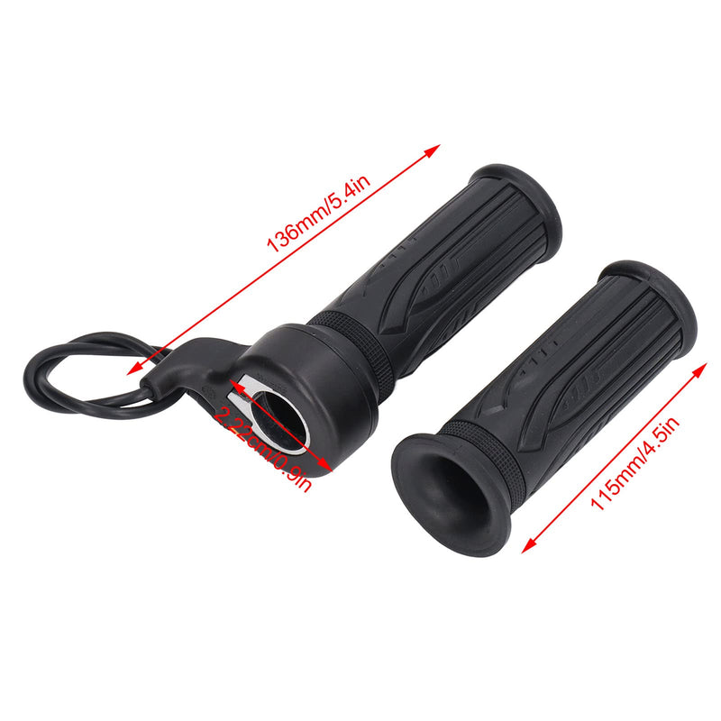 Topyond 20X Full Twist Throttle, Stable E-Bike Throttle, Electric Bike Throttle, Full Twist Throttle Ebike for Scooters and Electric Bicycles with Waterproof Connector and Screwdriver