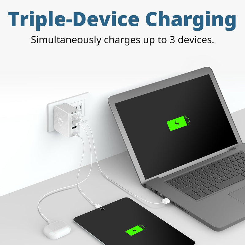 AVerMedia Portable Charger, Switch 2 Dock, 100W GaN Fast Charging USB C Hub, TV Docking Station with 4K60 HDMI, Compatible with iPhone, iPad, Laptop, PC, Gaming Accessories