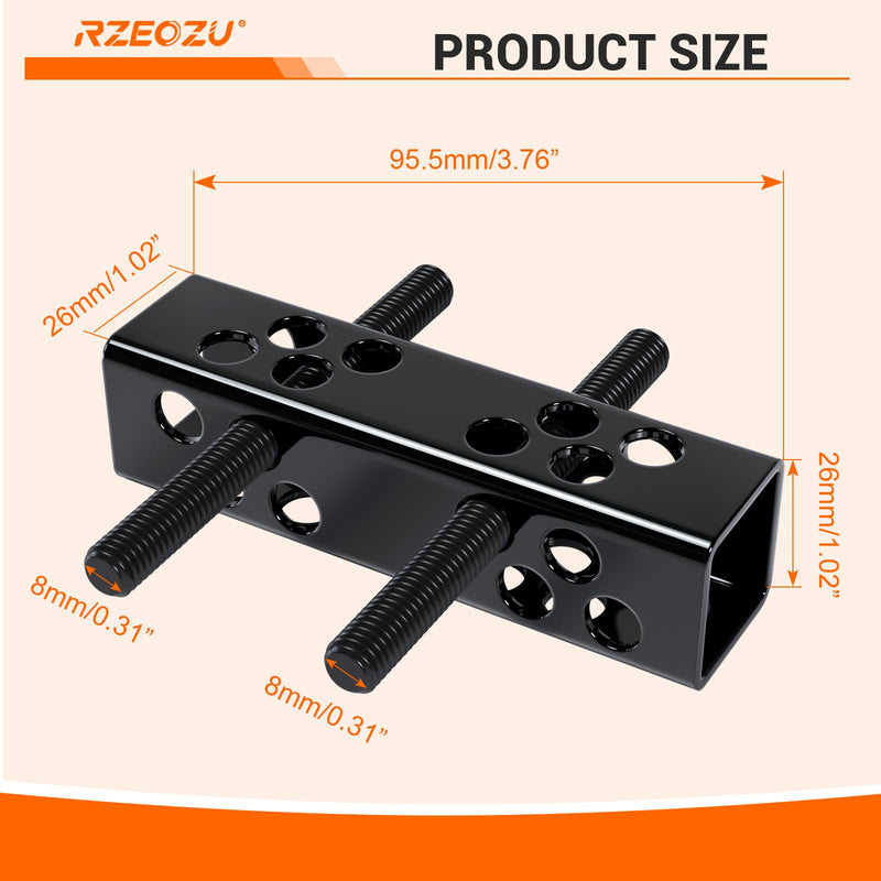 Flywheel Puller Removal Tool with Puller Hole Replacement for Predator 212 224cc 196cc GX160 GX200 Engine Coleman Mini Bike CT200U CT200U-EX BT200X Axis M200 Baja Warrior MB200 Go Kart Parts black