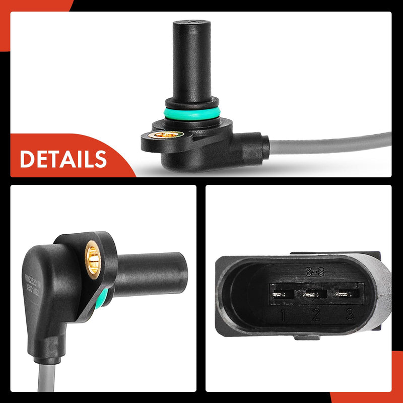 A-Premium Automatic Transmission Speed Sensor Compatible with Volkswagen Jetta 2000-2005, Golf/Beetle 2000-2004, 1.8L 1.9L 2.0L 2.8L