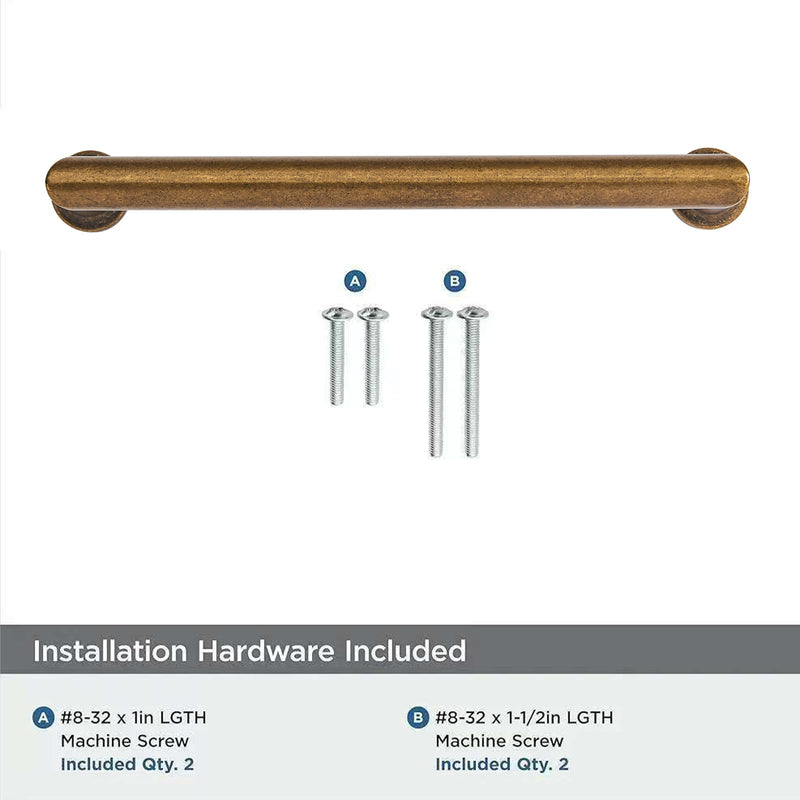 khtumeware 10-Pack 3-Inch(76mm) Antique Brass Cabinet Pulls,Vintage Brass Handles for Kitchen Cabinets, Cupboards, Drawers and Bathroom Hardware 3"(76mm) Hole Center