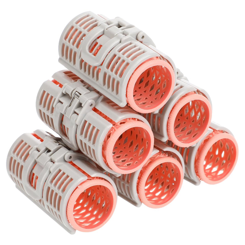 Lurrose Hair Curler Spring Clip Rollers 6 Pcs Diy Hair Rollers for Women Rolls for Volume and Wavy Styling Reusable Styling Tools for Bangs and Ends