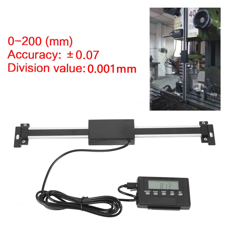 Digital Readout 0-200mm, DRO Digital Readout LCD Display Digital Readout Milling Machines or Lathes Digital Readout Kit