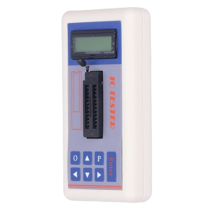 Akozon TSH-06F Integrated Circuit Tester IC Transistor Meter, Proficient Device with 5V 3.3V AUTO Modes for Microelectronics Engineers, Automatic Shutdown Function, Portable No terminals