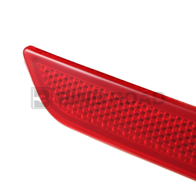 2Pcs Rear Bumper Reflector 63147847233 + 63147847234 Left Right Red Trim Compatible with BMW 428i 428ix 430i 430ix 435i 435ix 440i 440ix F32 F33 F36 2012-2019 Left+Right