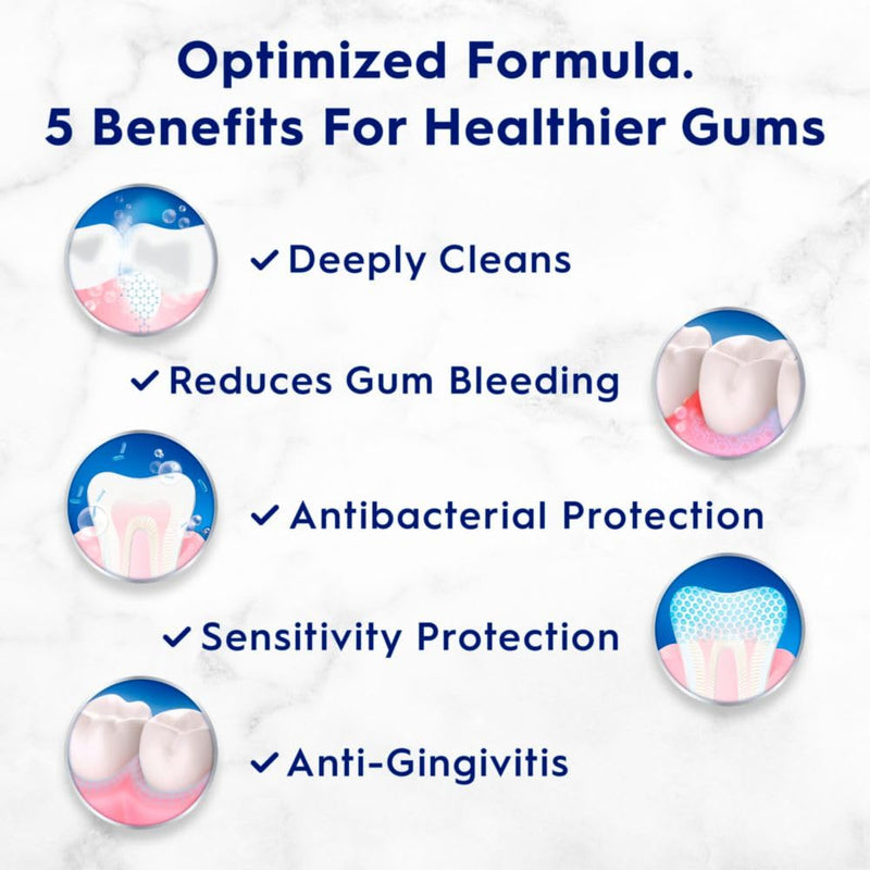 Crest Pro-Health Gum Detoxify and Restore Deep Clean Toothpaste, 4.6 Ounce (Pack of 3), Crest Toothpaste, Anticavity, Antibacterial Flouride Toothpaste, Clinically Proven, Gum and Enamel Protection 4.6 Ounce (Pack of 3)