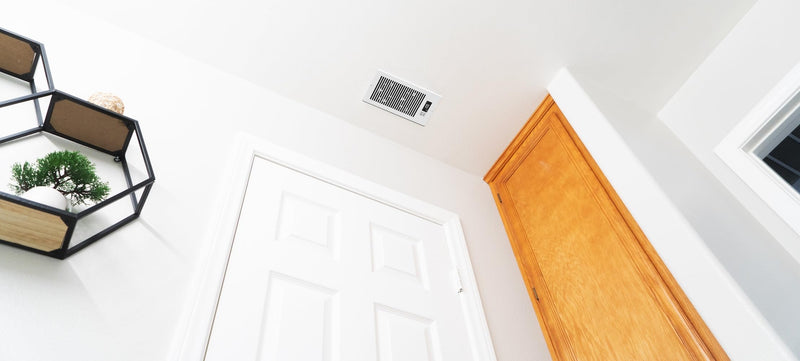 Quietcool Register Booster Fan for 4" x 10" Registers - Smart App Control - Quiet Vent Fan with Auto Thermostat - 10 Speeds