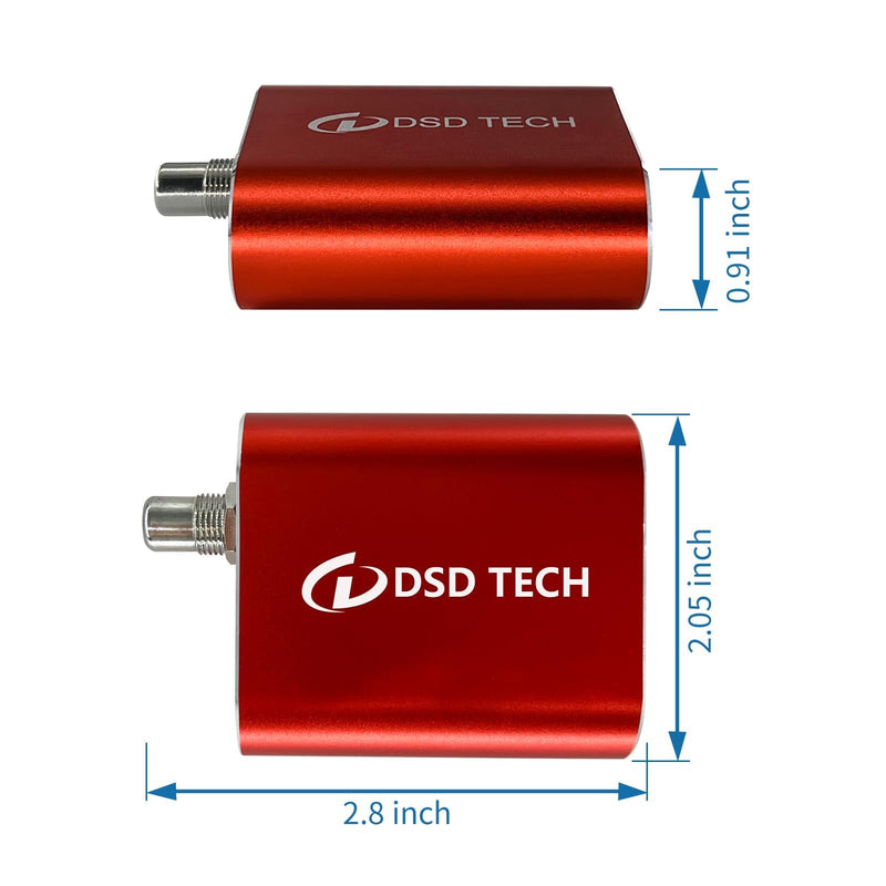 DSD TECH SH-AU02A USB to TOSLINK Coaxial SPDIF Audio Adapter Support 96K 24Bit