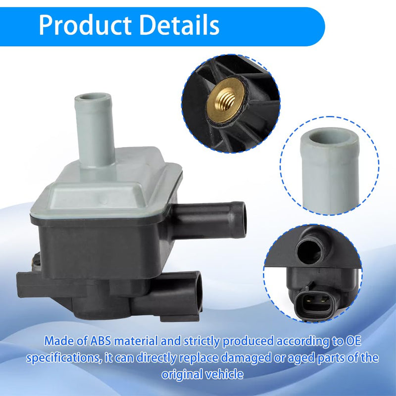 136200-7350 Vaccum Switch Solenoid Valve Compatible with Toyota Corolla Highlan-der Taco-ma Lex-us RX350 SCION FR-S IM 2014-2020 90910-12283