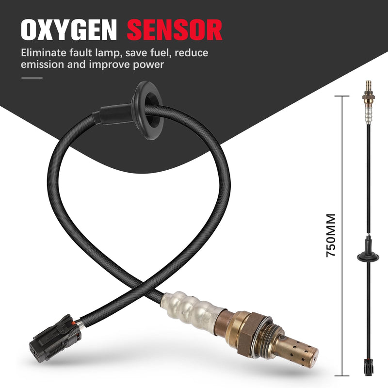 O2 Oxygen Sensor Downstream Compatible for Hyundai Santa Fe Sport 2013 2014 2015 2016 2.0L, 250-241146, 250241146, Heated Oxygen Sensor, 4-Pin Female Connector