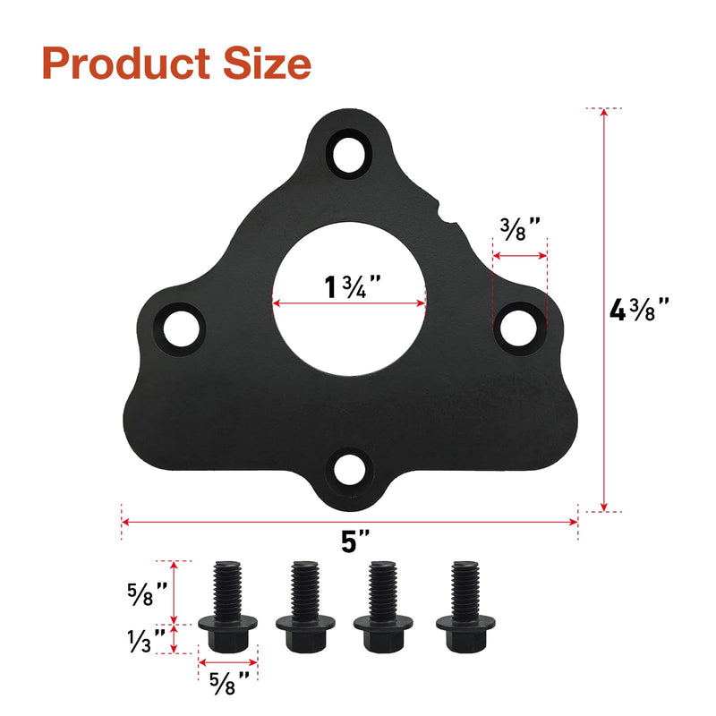 LS Camshaft Retainer Plate Gasket Bolt Kit Compatible with LS Series Engines, &Bolt Kit ARP 134-1003 Gen III IV V for GM LS1 LS2 LS3 4.8 5.3L 6.0L 6.2L Vortec Corvette Cam