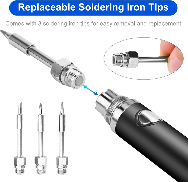 3 in 1 Stylus Pens for Touch Screens, High Sensitivity Precision Capacitive Stylus for Tablets All Universal Touchscreen Devices