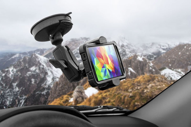 ARKON RoadVise Car Mount Holder for iPhone XS Max XS XR X 8 Galaxy S10 S9 Note 9 8 Retail Black (RV180)