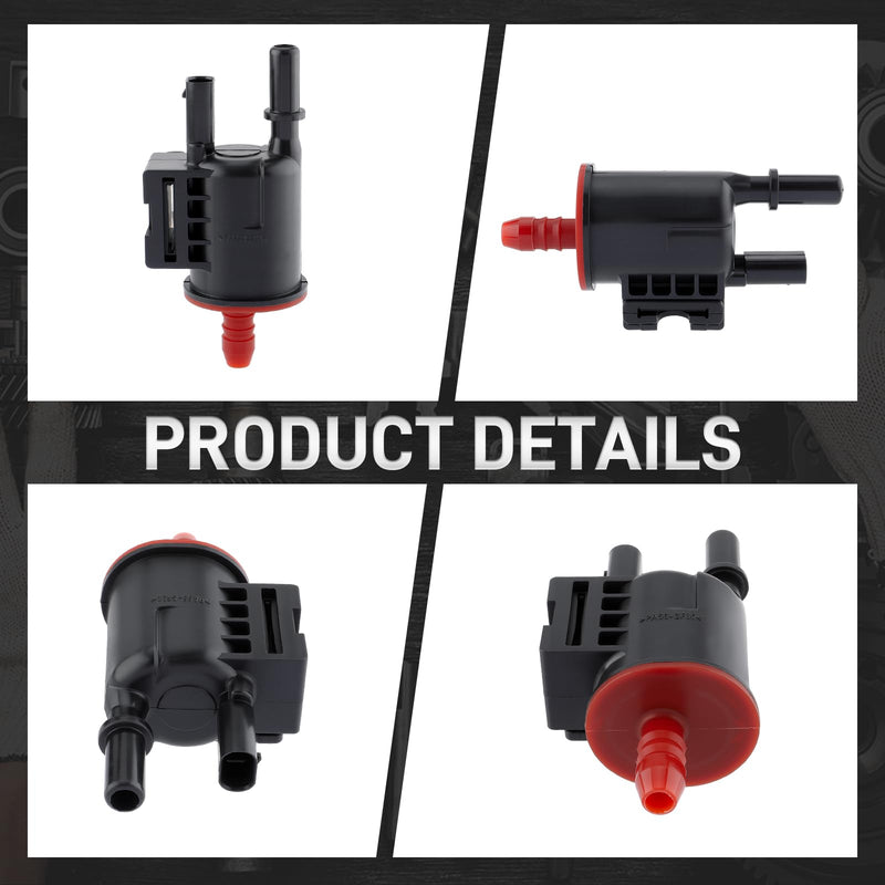 04627182AA Vapor Canister Purge Valve Compatible with Chrysler 200 2015-2017 Compatible with Dodge Dart 2013-2016 Compatible with Fiat 500 2012-2014 Compatible with Jeep Compass 2017-2022