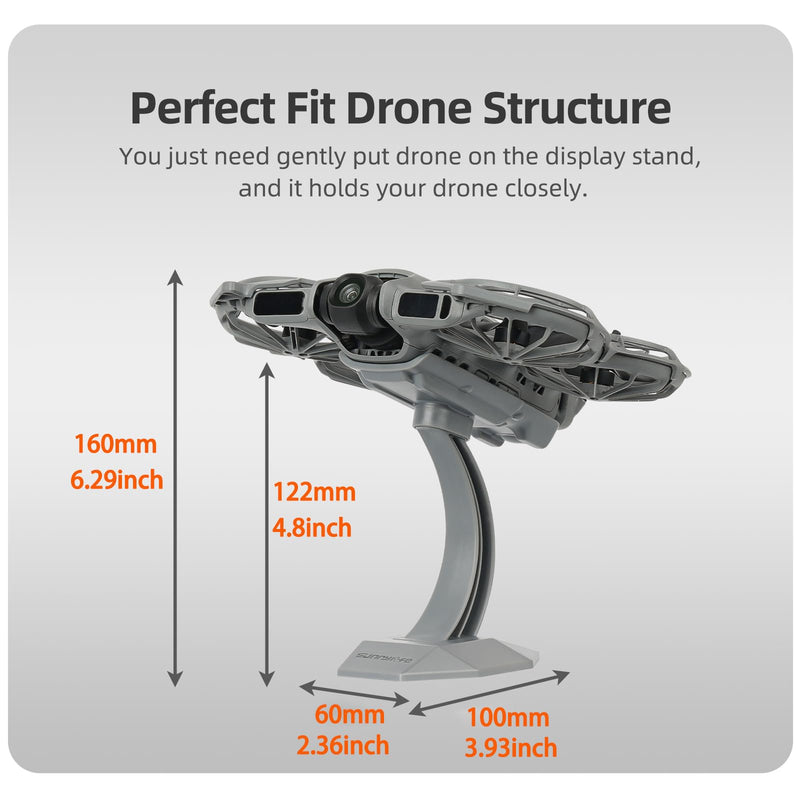 Desktop Display Stand for DJI NEO 2 Accessories | NEO 2 Drone Mount Storage Support Base, Tabletop Fixed Bracket Adapter