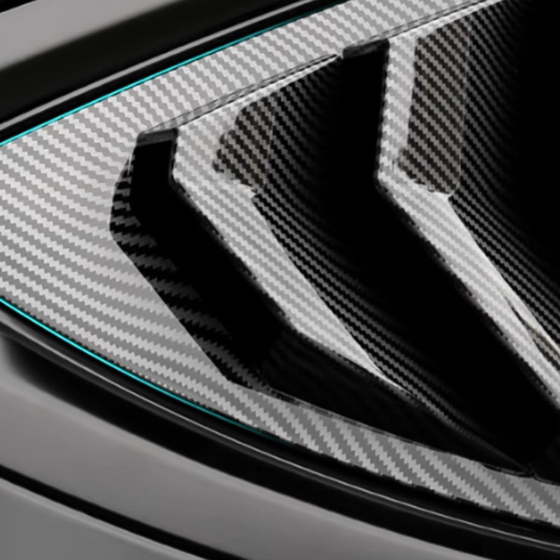 for Toyota Camry 2006 2007 2008 2009 2010 2011 Window Louvers Front Side Racing Style Sport ABS Window Louvers Air Vent Scoop Shades Cover Blinds Trim Exterior Accessories 2PCS(Carbon Fiber) For 6Th Camry 2006-2011 Carbon Fiber