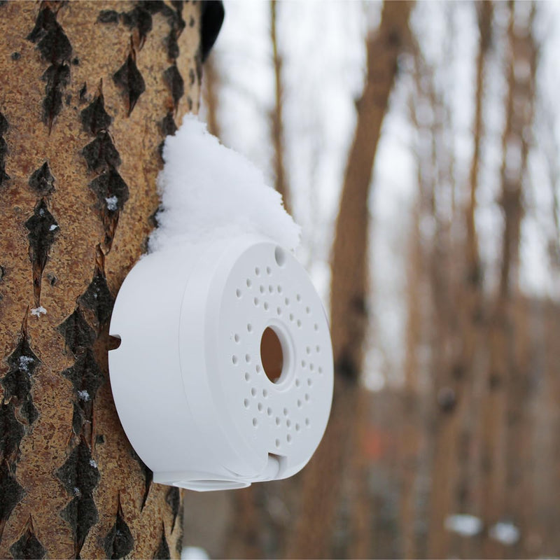 Universal Security Camera Junction Box - Waterproof Enclosure Mount for CCTV Surveillance