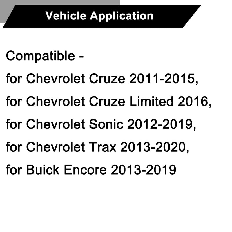 25193343 PCV Valve Tubing for Chevrolet Sonic Trax Cruze 2011-2020 Replace #55568267 Positive Crank Ventilation Valve Pipe Compatible with GM Cruze with Bypass Valve Tube