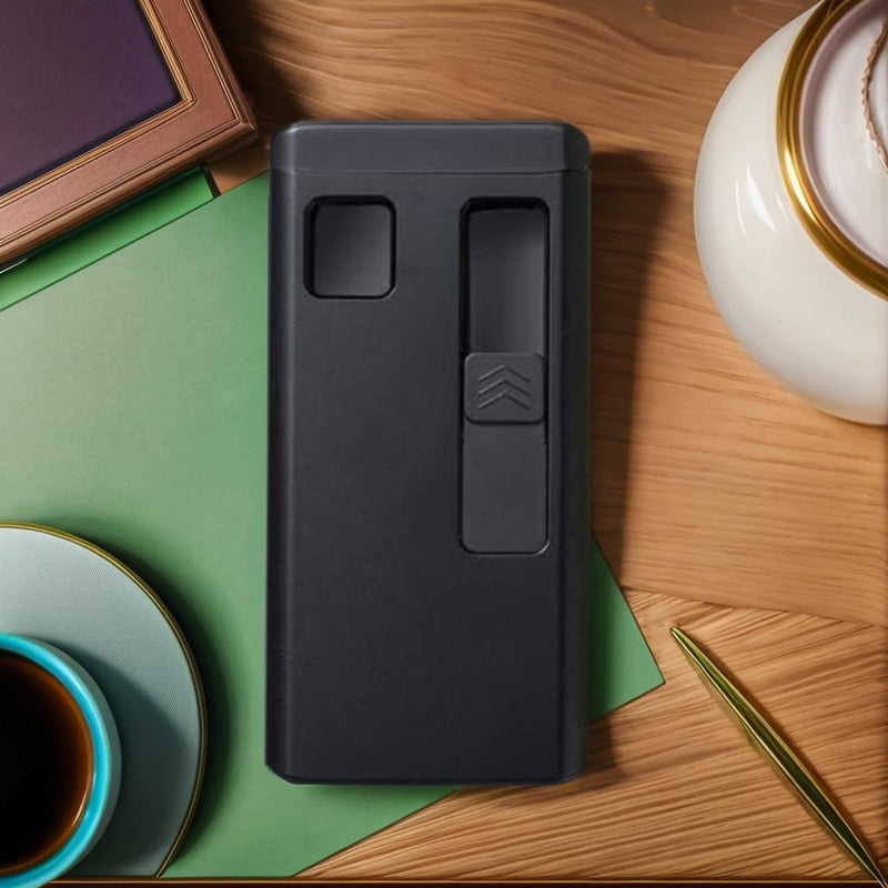 Charging Case, 2 in 1 Portable Charger with Magenetic Holder, Charging Device/Power Bank, 2 Magnetic Storage Spaces(Case only)