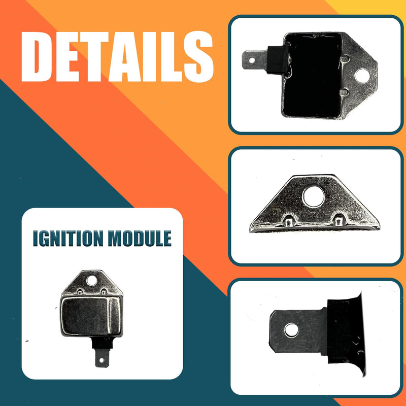 RPM REV Limiter 1019094-01&Ignition Coil with Cap 101909201& Ignition Module 21119-2161 with Spark Plug Compatible with Kawasaki FE290D FE350D for Club Car DS & Precedent Gas Golf Carts 1997-UP