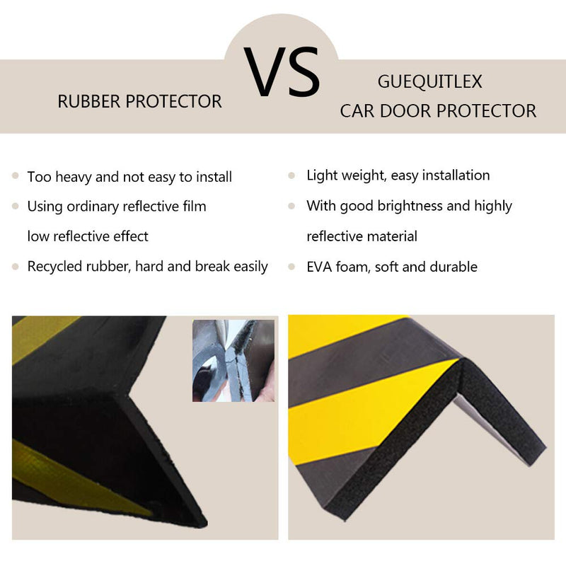 Garage Wall Protector Foam Wall Corner Guard for Parking Garages - Edge Protector Protect Your Car - Garage Corner Edge and Bumpers Corner Guards Yellow 4 pack