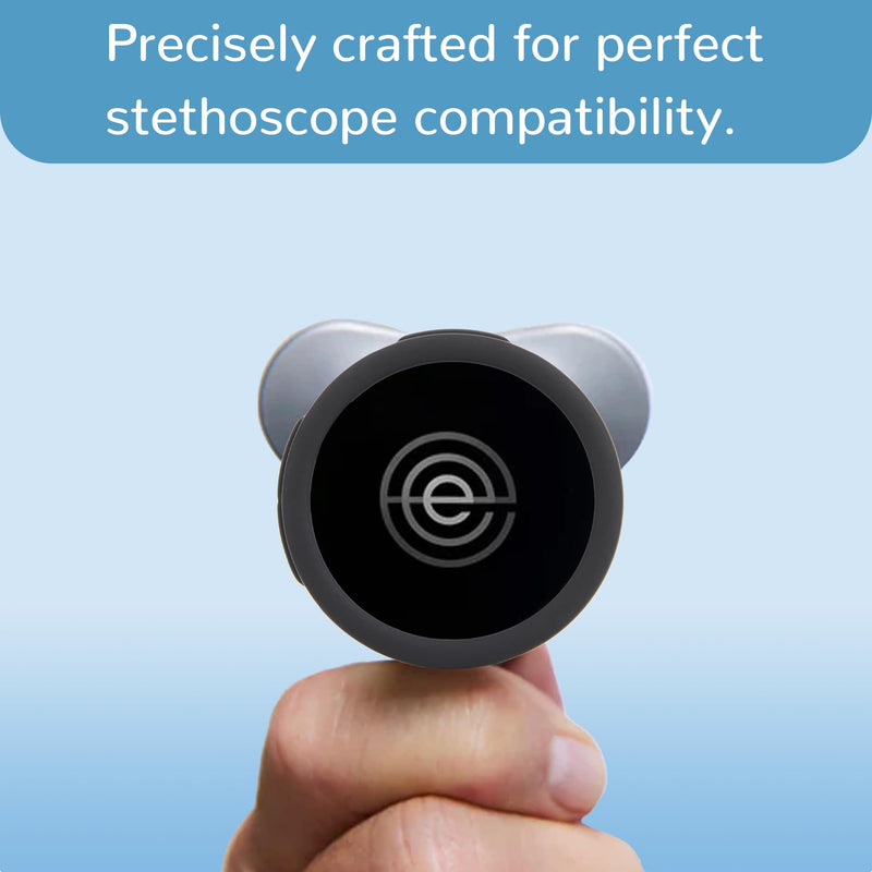 Chestpiece Protector Compatible with EKO CORE 500, EKO Duo ECG and EKO CORE Digital Stethoscope, Silicone Stethoscope Head Cover, 3 Pack