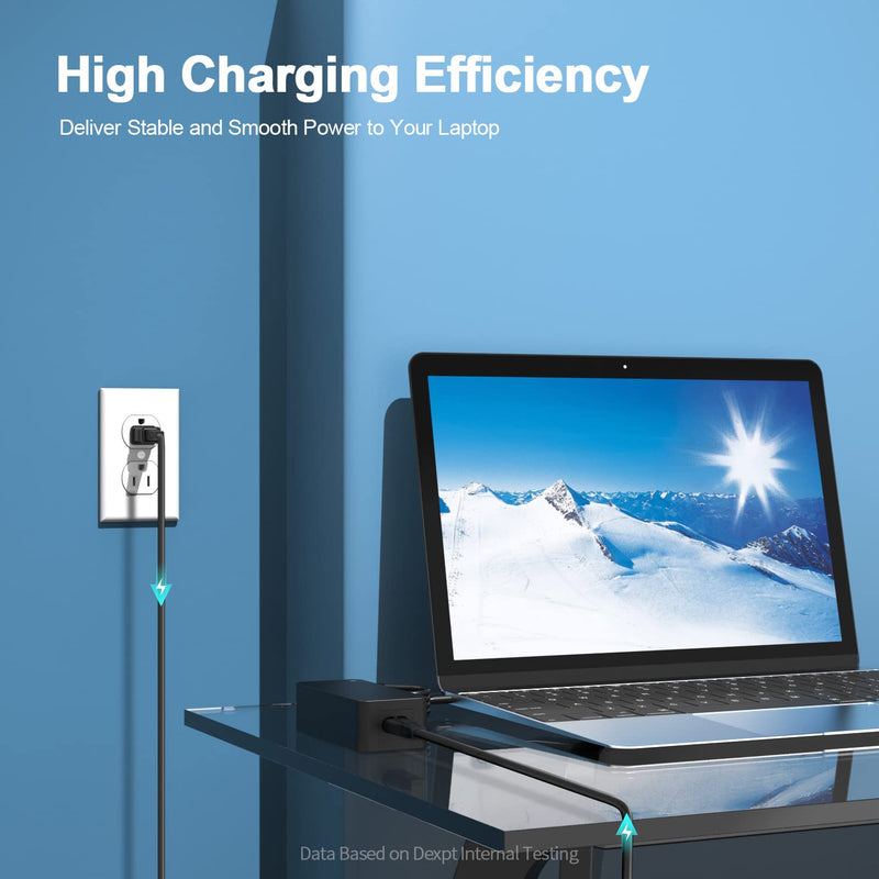 65W 45W AC Adapter Replacement for Dell Docking Station D1000 D3100 Ultra HD 4K Triple Display Wireless, Fit for Latitude P75F P75F001, Thunderbolt Dock TB15 K16A K16A001 Laptop Power Supply Cord