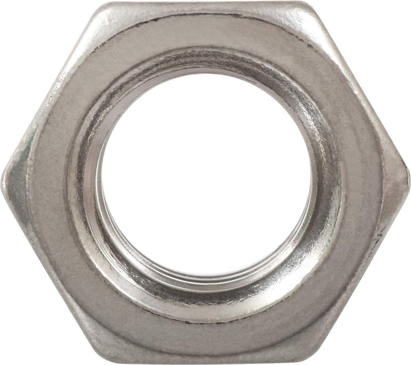 The Hillman Group 829308 1/2 by 13-Inch Stainless Steel Finish Hex Nut, 50-Pack